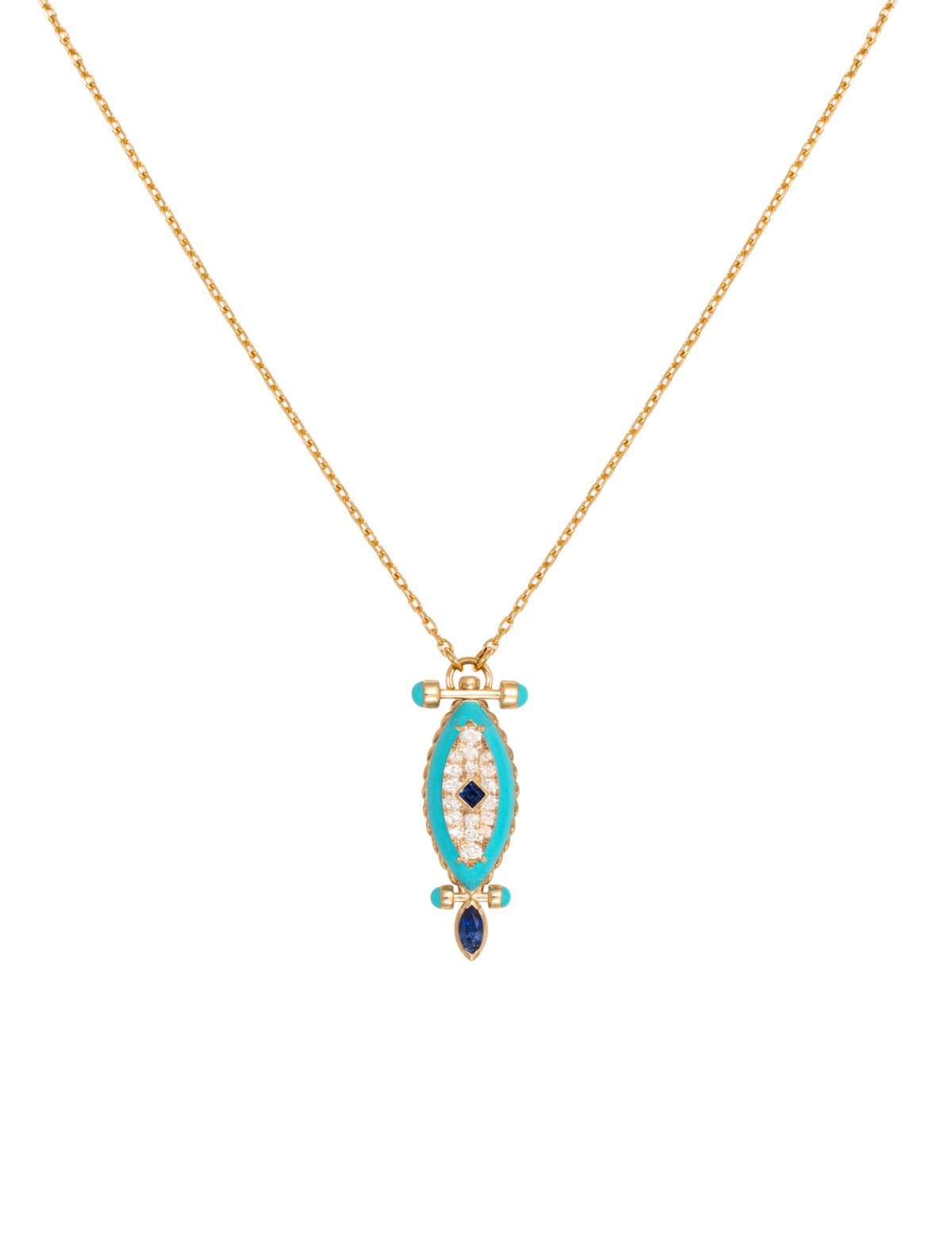 The Little Blue Jay Pendant