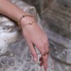 ROBERTO-COIN-PALAZZO-DUCALE-18K-GOLD-SINGLE-STAND-BRACELET-WITH-DIAMOND-ACCENT-ADR777BR2826_WEAR-1