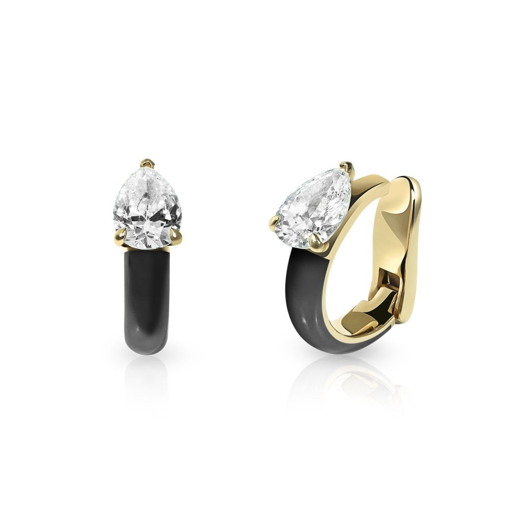 Lemonade-Earcuff-in-Pear-Shape-2-yg-black