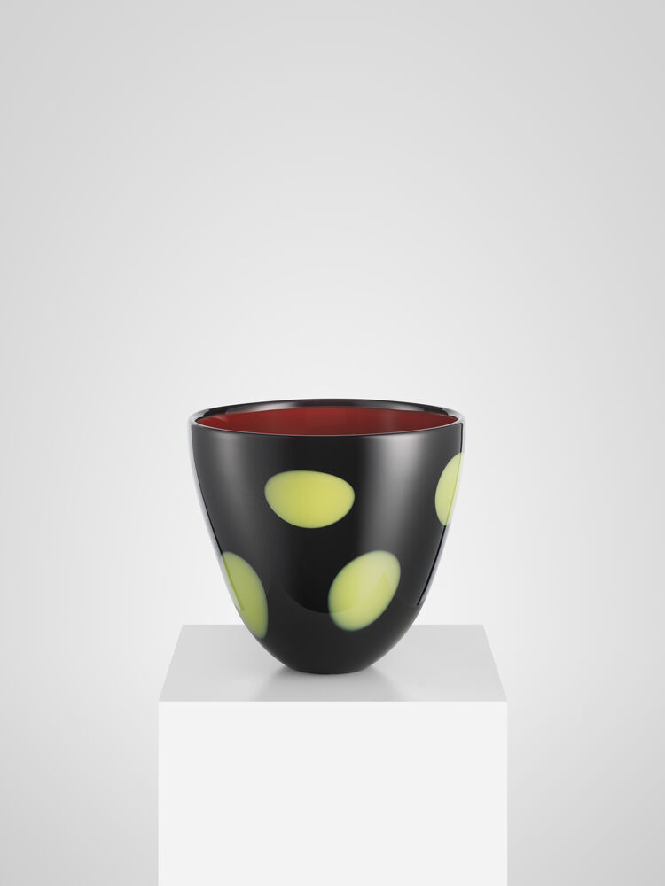Non stop bowl black/yellow/green