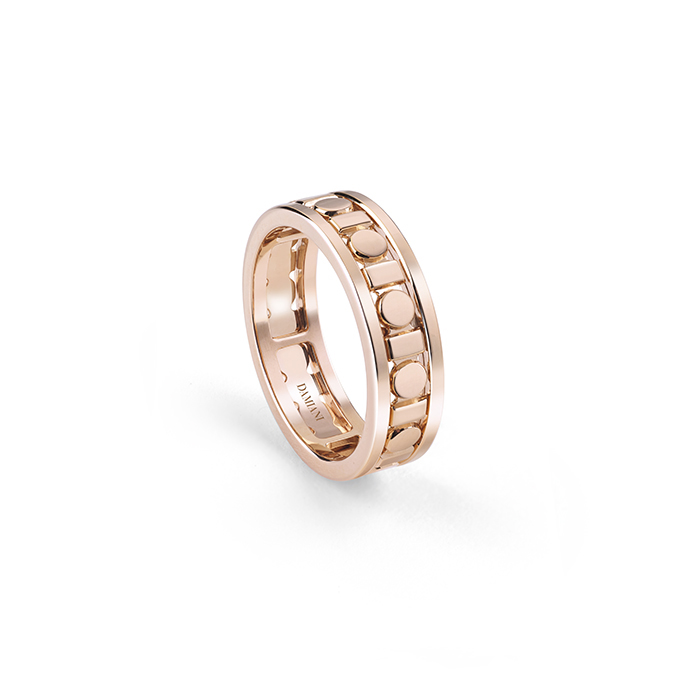 Belle Epoque Reel Ring Pink Gold